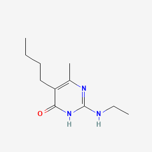 Chemical structure of Ethirimol