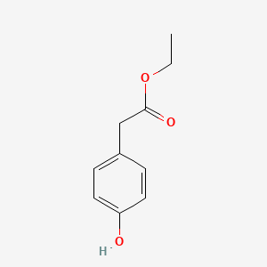 Chemical structure of Ethyl 4-hydroxyphenylacetate