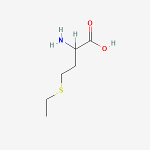 Chemical structure of DL-Ethionine