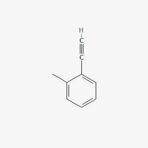 Chemical structure of 2-Ethynyltoluene