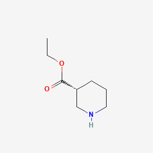 Chemical structure of (R)-Ethyl piperidine-3-carboxylate