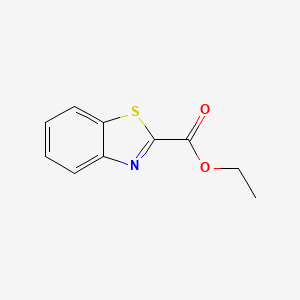 Chemical structure of Ethyl benzothiazole-2-carboxylate