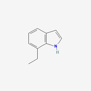 Chemical structure of 7-Ethylindole