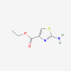 Chemical structure of Ethyl 2-aminothiazole-4-carboxylate