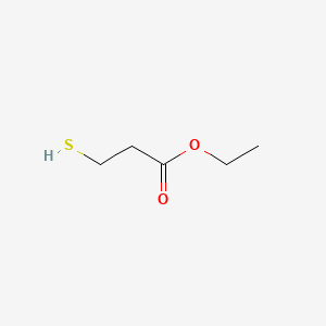 Chemical structure of Ethyl 3-Mercaptopropionate
