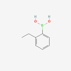 Chemical structure of 2-Ethylphenylboronic acid