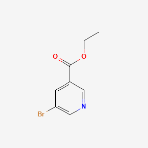 Chemical structure of Ethyl 5-bromonicotinate