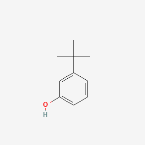 Chemical structure of 3-tert-Butylphenol