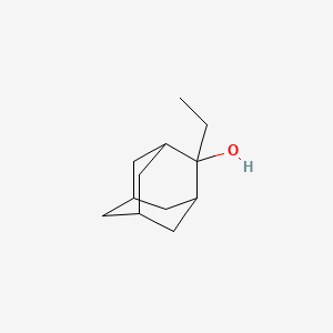 Chemical structure of 2-Ethyl-2-adamantanol
