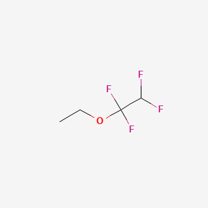 Chemical structure of 1-Ethoxy-1,1,2,2-tetrafluoroethane