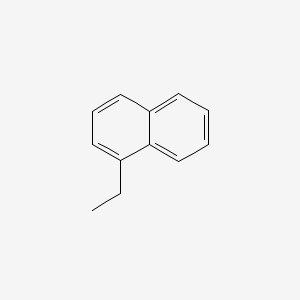 Chemical structure of 1-Ethylnaphthalene