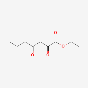 Chemical structure of Ethyl 2,4-dioxoheptanoate