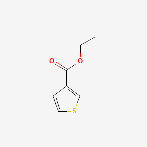 Chemical structure of Ethyl thiophene-3-carboxylate