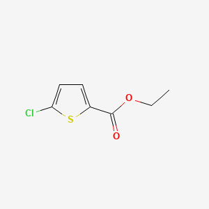 Chemical structure of Ethyl 5-chlorothiophene-2-carboxylate