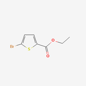 Chemical structure of Ethyl 5-bromothiophene-2-carboxylate