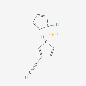 Chemical structure of Ethynylferrocene