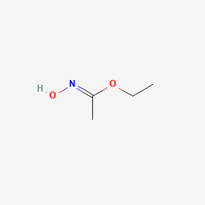 Chemical structure of Ethyl acetohydroxamate