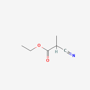 Chemical structure of Ethyl 2-Cyanopropionate
