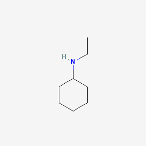 Chemical structure of N-Ethylcyclohexylamine