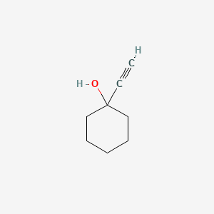 Chemical structure of 1-Ethynyl-1-cyclohexanol