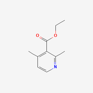 Chemical structure of Ethyl 2,4-dimethylnicotinate