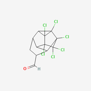 Chemical structure of Endrin aldehyde