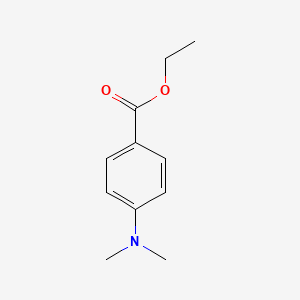 Chemical structure of Ethyl 4-dimethylaminobenzoate