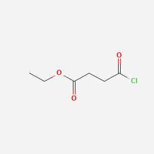 Chemical structure of Ethyl succinyl chloride
