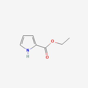 Chemical structure of Ethyl pyrrole-2-carboxylate