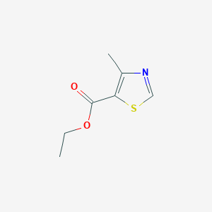 Chemical structure of Ethyl 4-methylthiazole-5-carboxylate