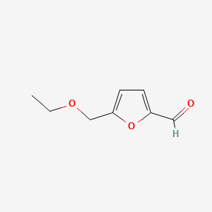 Chemical structure of 5-Ethoxymethylfurfural