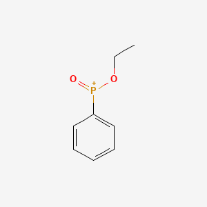 Chemical structure of Ethyl phenylphosphinate