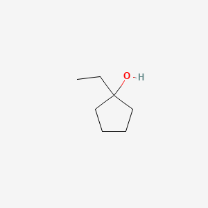 Chemical structure of 1-Ethylcyclopentanol