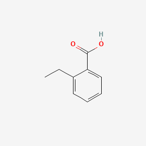 Chemical structure of 2-Ethylbenzoic acid