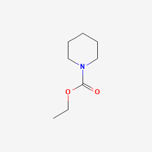 Chemical structure of Ethyl 1-piperidinecarboxylate