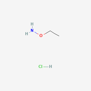 Chemical structure of O-Ethylhydroxylamine hydrochloride