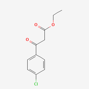 Chemical structure of Ethyl (4-chlorobenzoyl)acetate