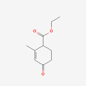 Chemical structure of 4-Carbethoxy-3-methyl-2-cyclohexen-1-one