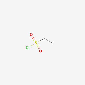 Chemical structure of Ethanesulfonyl Chloride