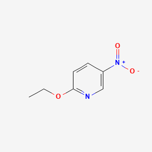 Chemical structure of 2-Ethoxy-5-nitropyridine