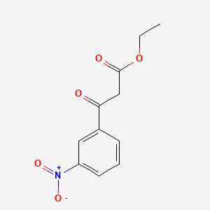 Chemical structure of Ethyl 3-nitrobenzoylacetate