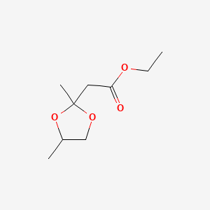 Chemical structure of Ethyl acetoacetate propylene glycol ketal