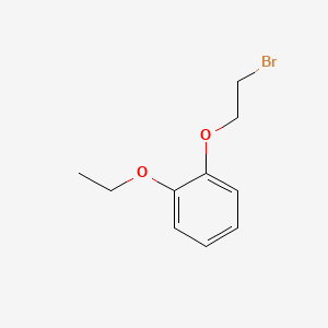 Chemical structure of 1-(2-Bromoethoxy)-2-ethoxybenzene