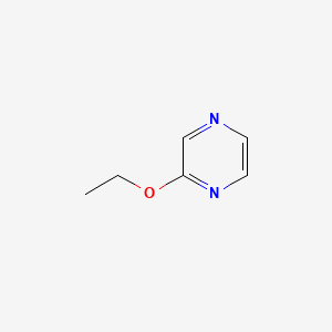 Chemical structure of 2-Ethoxypyrazine