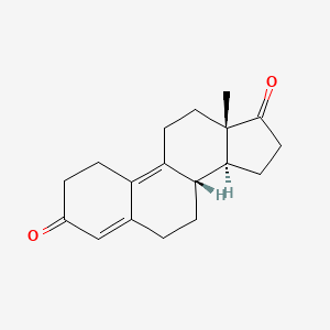Chemical structure of Estra-4,9-Diene-3,17-Dione