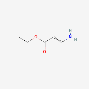 Chemical structure of Ethyl 3-Amino-2-butenoate