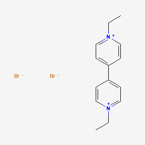 Chemical structure of Ethylviologen Dibromide