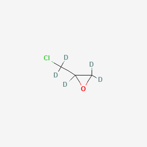 Chemical structure of Epichlorohydrin-d5