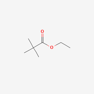 Chemical structure of Ethyl trimethylacetate