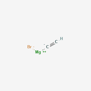 Chemical structure of Ethynylmagnesium Bromide